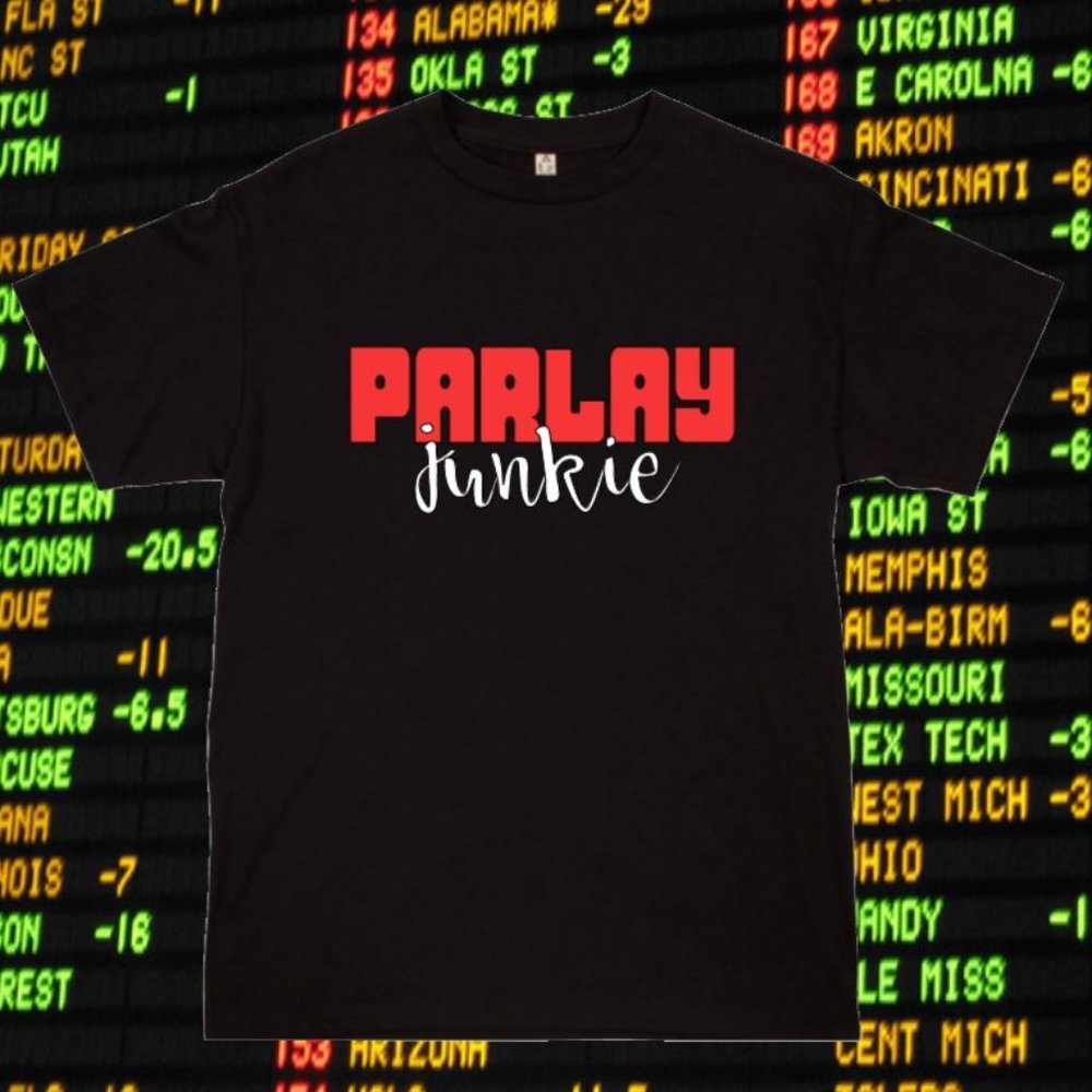 Degenerate Morals Original " Parlay Junkie " Sports Betting Gambling Sportsbook
